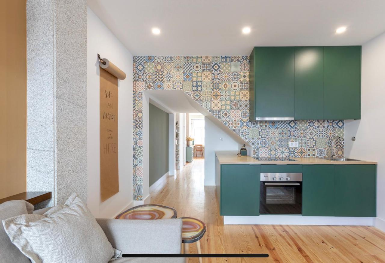 The Kiss - 1 Bedroom Apt With Terrace Porto Exterior foto