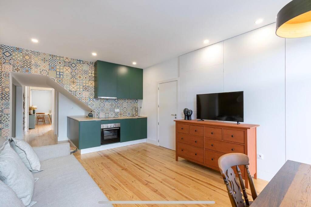 The Kiss - 1 Bedroom Apt With Terrace Porto Exterior foto